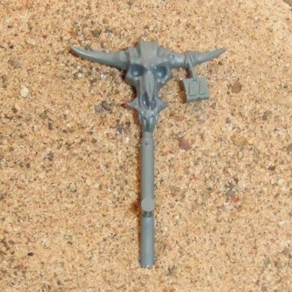 Ork Nob Skull Back Banner