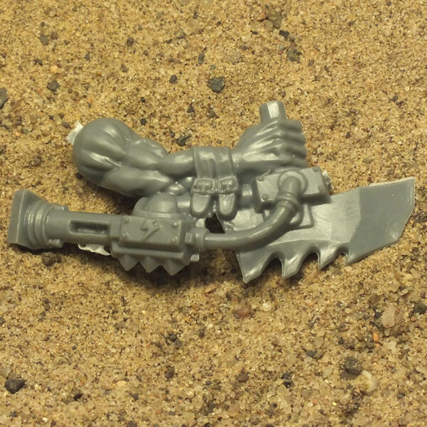 Ork Stormboy Underarm Power Choppa