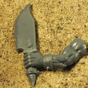 Orc Boy Choppa Arm 1