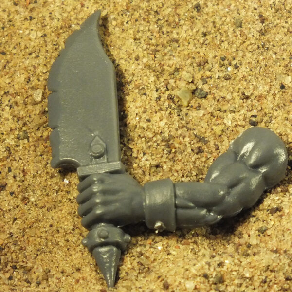 Orc Boy Choppa Arm 1