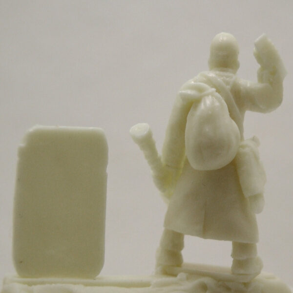 Fox Box Sororitas Arcanum Priest with Shock Mace and Riot Shield - Image 3