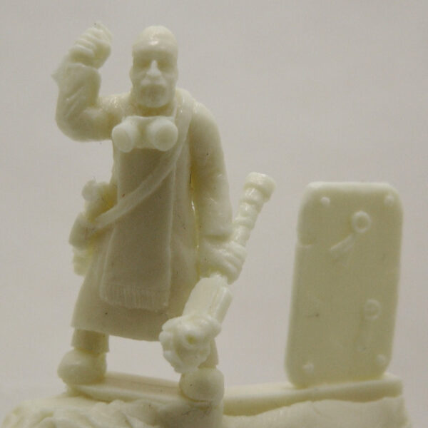 Fox Box Sororitas Arcanum Priest with Shock Mace and Riot Shield - Image 2
