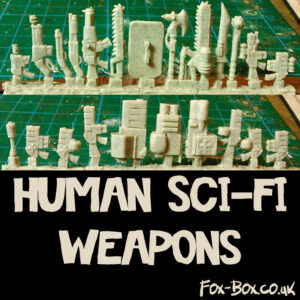 Fox Box Human Sci-Fi Weapons Sprue