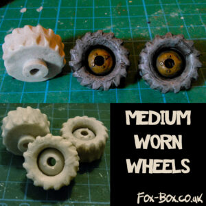 Fox Box Medium Worn Wheels (4)