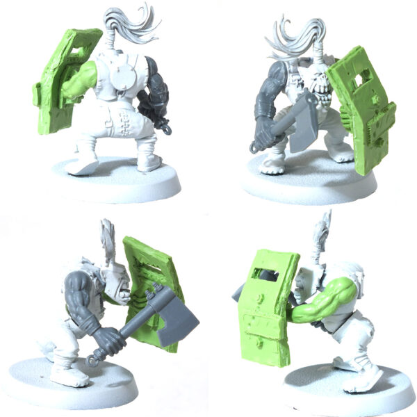 Fox Box Orc Riot Shields (5) v.4 - Image 2