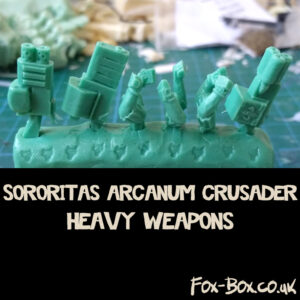 Fox Box Sororitas Arcanum Crusader Heavy Weapons