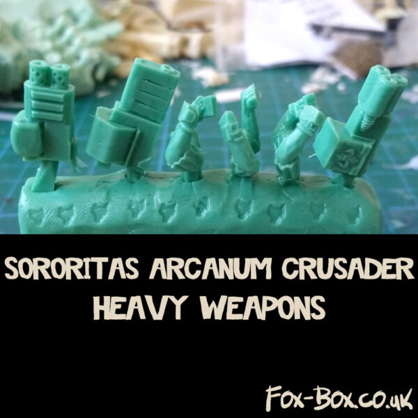 Fox Box Sororitas Arcanum Crusader Heavy Weapons