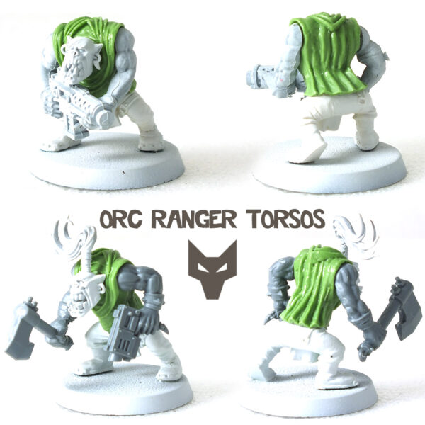 Fox Box Orc Ranger Torsos (5)