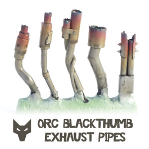 Fox Box Orc Blackthumb Exhaust Pipes