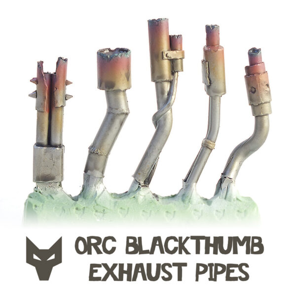 Fox Box Orc Blackthumb Exhaust Pipes - Image 2